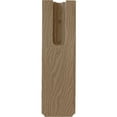 thumbnail image 4 of Ekena Millwork 1 3/4"W x 4"D x 6"H Clarksville Bracket, Mahogany (4-Pack), 4 of 4