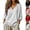 20# White, variant on 3/4 Sleeve Sequin Top for Women Dressy Shimmery Tops Glitter Casual Blouse Party Trendy Shirts Black L