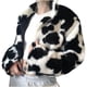 thumbnail image 1 of Moda mujer invierno cálido estampado invierno alargado felpa manga larga prendas de vestir Fridja  BV0+2374, 1 of 9