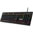 thumbnail image 2 of Teclado Gamer MSI FORGE GK300 BLUE US RGB USB Switch Azul Mecanico negro, 2 of 5