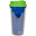 thumbnail image 2 of Rick and Morty Spaceship Googus 16oz Double Wall Plastic Travel Mug, 2 of 2