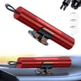 thumbnail image 1 of Tactical Car Emergency Escape Tool - Spring-Loaded Window Breaker & Seatbelt Cutter, 20KGF Impact Force, Underwater Use, Aluminum Alloy Life Saver with Mount Base, 1 of 8