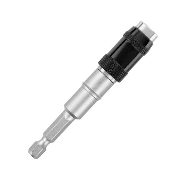Magnetic Screwdriver Bit Holder 1/4 Inch Hex Shank Quick Change Drill Bit Extension Set Quick Release Extension Chuck Adapter for Screws, Nuts, Drill, 87mm