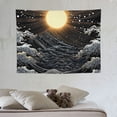 thumbnail image 4 of COMIO y Sun Tapestry Black Wall Hangding Cool Aesthetic Tapestry For Home Living Room Dorm Decor, 4 of 7