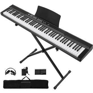 Casio CT-S200BK 61-Key Keyboard with MIDI, Headphones, Stand