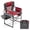 Red, variant on Sunnyfeel Camping Director Chair with Side Table, 300LBS Heavy Duty Foldable Lawn Beach Fishing Chair with Storage Bag, Blue