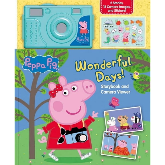Storybook with Camera Viewer Peppa Pig: Wonderful Days!, (Hardcover)