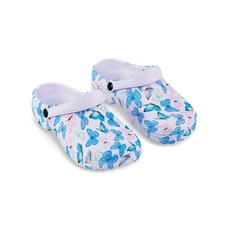 

Collections Etc Women s Multi Colored Rubber Comfort Clogs