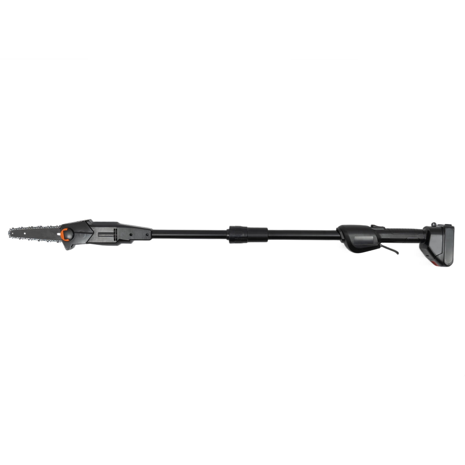 Cordless Pole Saw 552W, 4.1FT Electric Chainsaw with 1500mAh Battery and Charger, 4500RPM Variable Speed Tree Trimmer with Safety Lock, Lightweight Detachable Branch Cutter