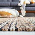 thumbnail image 4 of SAFAVIEH Natural Fiber Petra Striped Runner Rug, Black/Natural, 2'3" x 8', 4 of 8