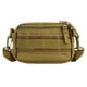 thumbnail image 1 of Soidarity Bolso de hombro Paquete de pecho Bolsas de mensajero Exquisito a prueba de polvo Gran capacidad Accesorios de ciclismo Monedero cruzado Escalada Marrón Soidarity OD024218-02, 1 of 6