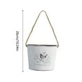 thumbnail image 3 of TIELUTT Metal Flower Pots for Indoor Outdoor Use Decorative Bird Print Design Versatile Container for Home Indoor Flower Pot Stand Set Tall Floor Vase Ceramic Vase Metal Flower Outdoor Shelving Divide, 3 of 7