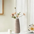 thumbnail image 2 of Wood Vase for Dried Flowers - 9 Inch Decorative Wooden Vase, Farmhouse Boho Decor for Living Room Bedroom Table Shelf, 2 of 6