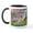 White/Black Inside, variant on CafePress - Cloud Angel & Yellow Lab Mug - 11 oz Ceramic Mug - Novelty Coffee Tea Cup