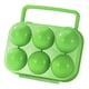 thumbnail image 4 of Porta huevos portátil para acampar, dispensador de huevos, caja protectora para el transporte de huevos Verde, 4 of 9