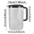 Domestic Large Capacity Juice Teapot With Lid Clear Kettle Cold Kettle