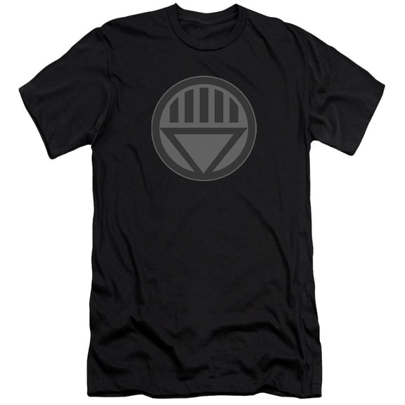 Green Lantern - Black Symbol - Premium Slim Fit Short Sleeve Shirt - XX-Large