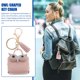 thumbnail image 4 of unbranded Llavero Colgante Con De En Cuero PU Rosa Decorativo Y Creativo Para, 4 of 8