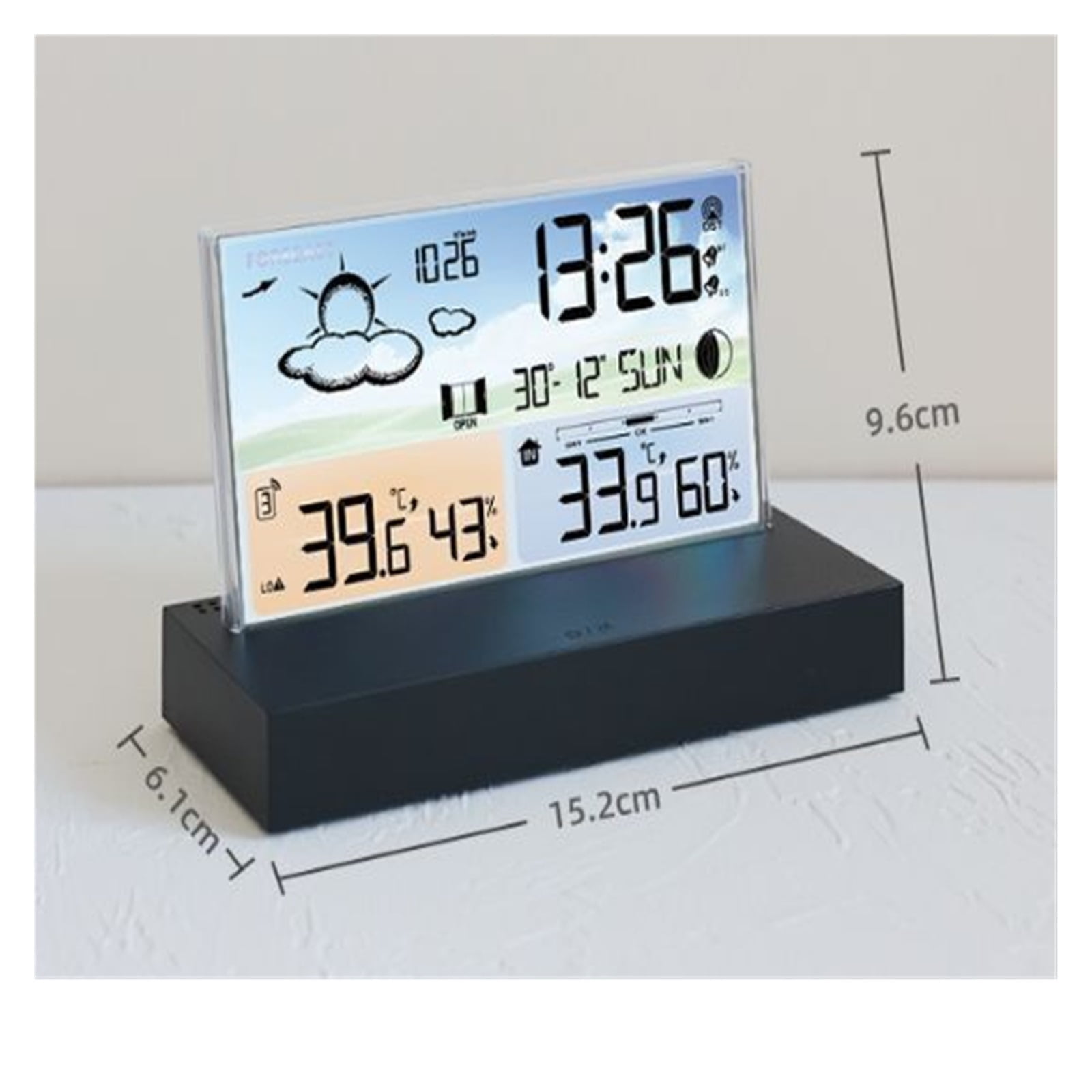 Temperature Humidity Wireless Sensor Meter Hygrometer Electronic Digital Thermometer In/Outdoor ,Simple Operation