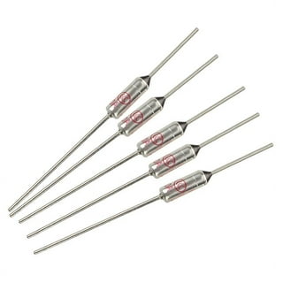 Pack of 5, T10A250V, T10A 250V, T10 250V Axial, Ceramic Fuses 6X30mm (1/4  inch x 1-1/4 inch), 10 Amp (10A) 250V, Slow Blow (Time Delay)