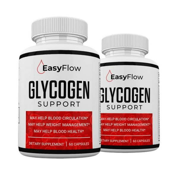 (2 Pack) Easy Flow Glycogen Support, 120 Capsules