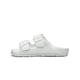 thumbnail image 3 of Women's Waterproof Anti-Skid Plastic Flat Heel Solid Color Slipper With Two Stripes, 3 of 4