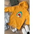 thumbnail image 3 of Image Conscious Penguin And Shark Greeting Hoodie Juniors -Jay Fleck Designs, Unisex Small, 3 of 4