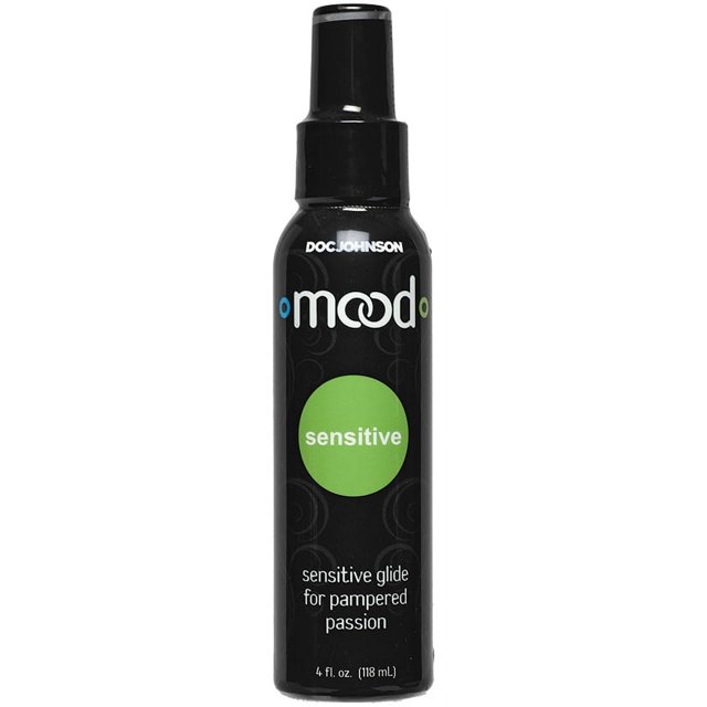 Doc Johnson Mood Water Based Personal Lubricant, Sensitive, 4 oz