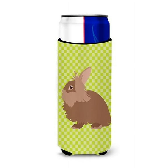 Carolines Treasures BB7786MUK Lionhead Rabbit Green Michelob Ultra Hugger for Slim Cans