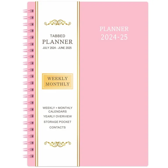 2024-2025 Planner - July 2024 - June 2025, Academic Planner 2024-2025, Weekly...