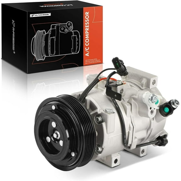 A-Premium Air Conditioner AC Compressor with Clutch Compatible with Hyundai Palisade 3.8L 2020-2022