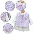 thumbnail image 5 of KYAIGUO Baby Boys Girls Vest Sleeveless Jacket Lightweight Warm Vest Waterproof Winter Warm Coat Sleeveless Zipper Top for 1-5+ Years Olds, 5 of 7