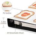thumbnail image 3 of FORMRS 3 Ring Photo Album 4"x6" Self Adhesive Large Capacity PU Leather Cover, Various Toasts, 3 of 8