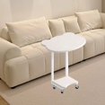 thumbnail image 1 of Elodie Table d'Appoint Ours avec Roues, Table d'Appoint Créative et Mignonne pour Appartement, Canapé, Sofa, Blanc, 1 of 8