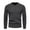 Dark Gray, variant on IROINNID Men's Sweater Round Neck Long Sleeve Jumper Mid-Length Solid Color Knit Pullover Spring And Autumn Youth wear Slim Fit Sweater Bottoming Shirt Large Size Sweater
