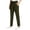 Army Green #57, variant on WULMLEO Stretch Active Pants for Women Over 50, Ultra Soft Stretch Ice Silk Quick Drying Comfort Travel Casual Pants Complexion L