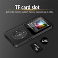 thumbnail image 2 of Bluetooth Mp3 Music Player Lossless Portable Fm Radio External Ultra-thin Student Mp3 Recorder Pink 4GB, 2 of 5