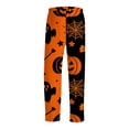 thumbnail image 4 of Satingcolo Mens Pajama Pants Sleep Lounge Bottoms Soft Comfy Pj Pant Sleepwear with Drawstring Halloween Costumes, 4 of 7