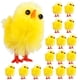 thumbnail image 4 of KAKOWELY 60 mini pollitos de peluche de plástico, figuras de pollitos, decoración de Pascua, 4 of 4