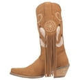 thumbnail image 3 of Dingo Womens Day Dream Fringe Embroidery Snip Toe Cowboy  Mid Calf Boots, 3 of 5