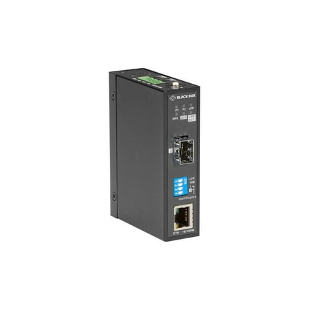 UPC: 0822088143185 | Black Box LMC280 Series Fast Ethernet Industrial Media Converter SFP LMC280A