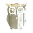 thumbnail image 3 of Stunning Acrylic Wall Art Owl, for Living Room Bedroom, Stylish Wall Hanging, Interior Decoration, Elegant Eye-Catching, 3 of 7