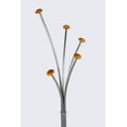 thumbnail image 6 of M&T Displays 74x15 Metal Coat Hanger, Spring Coat Rack - Silver, 6 of 8
