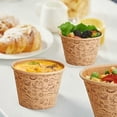 thumbnail image 3 of 50 Pack 8 oz Paper Containers with Vented Lids, Kraft Paper Food Cups, Soup Containers Cups with Lids, Disposable Bowls for Hot Soup for Storing Food or Carrying Out, 3 of 6