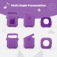 thumbnail image 4 of Funda protectora de silicona Seracle para Toniebox 2 y 1 violeta, 4 of 7