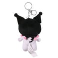 thumbnail image 4 of Sanrio Hello Kitty and Friends Kuromi Plush Keychain Charm, 4 of 4