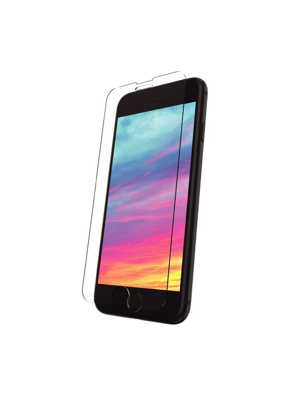 onn. Glass Screen Protector for iPhone 6/6s/7/8/SE