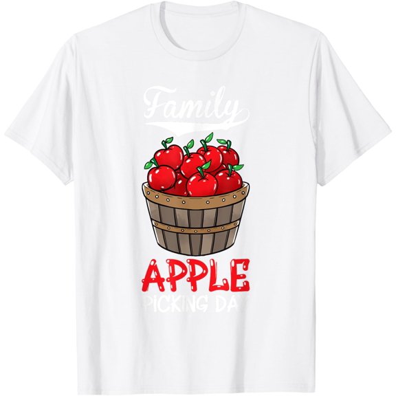 Exquisite and comfortable-Family Apple Picking Day T-Shirt