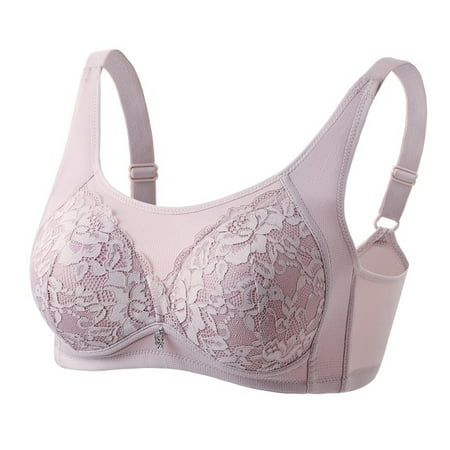 amkenre Bralettes for Women Full Figure Seamless Traceless Gathered Cups Wireless Small Chest Bras Solid Color Trendy Supersoft Underwire Sleepwear Everyday Bra Sale
