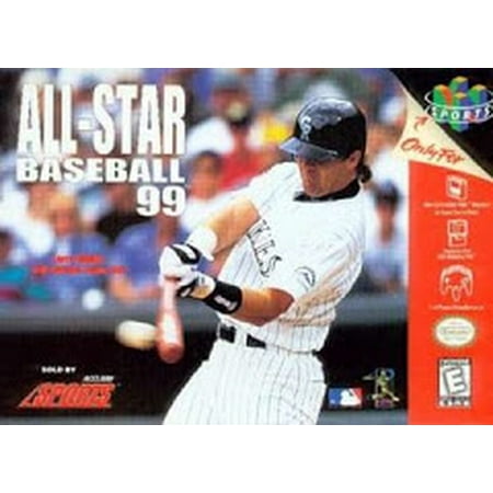 All-Star Baseball 99 - N64 (Refurbished) (Best N64 Baseball Game)